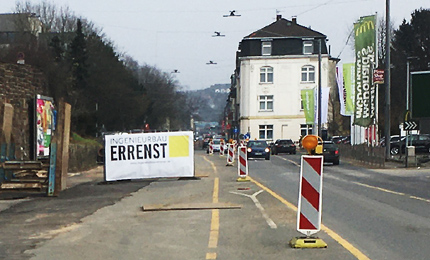 Beispielhafte Errenst-Baustelle